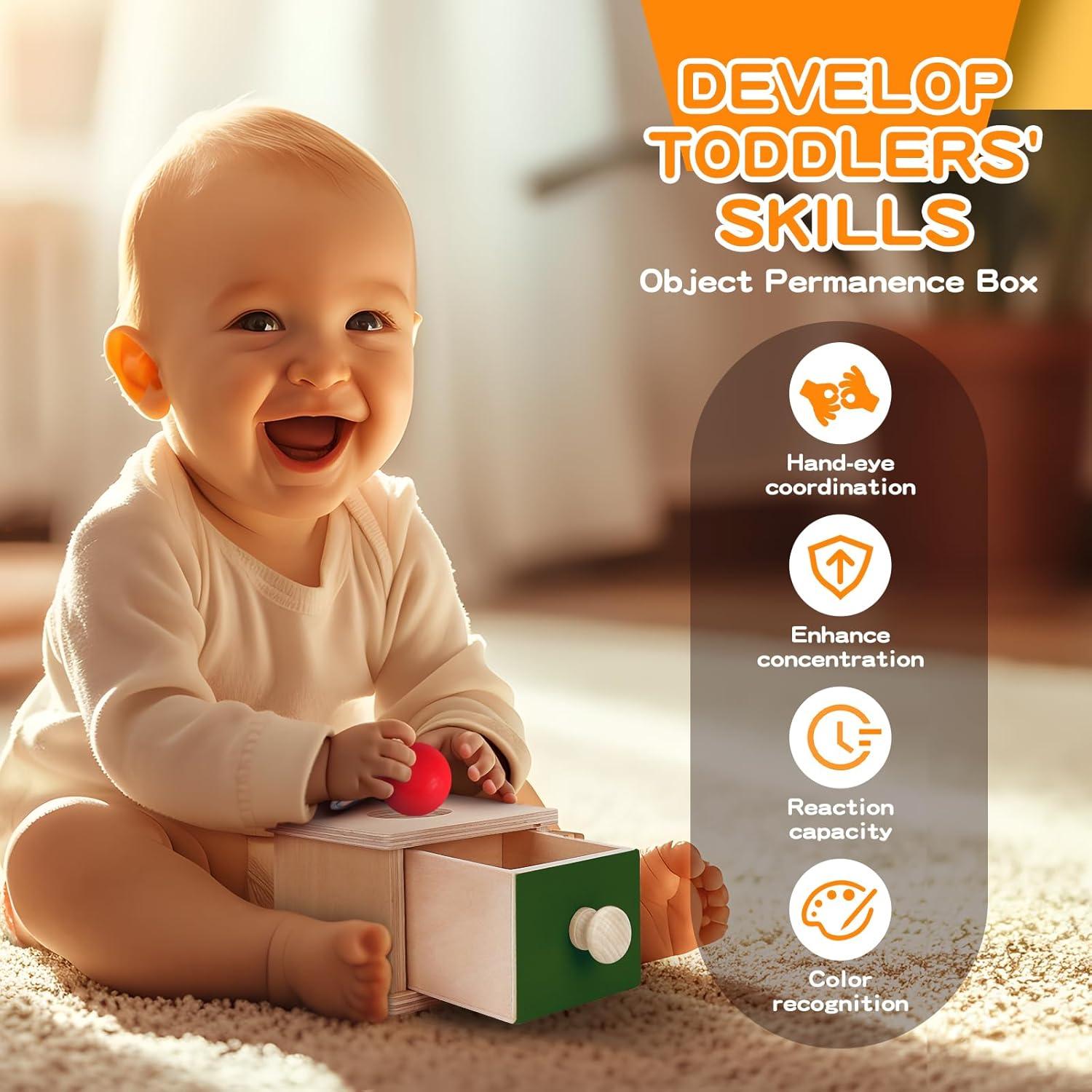 Juguetes Educativos Montessori Starrykids 7 en 1 para Bebés