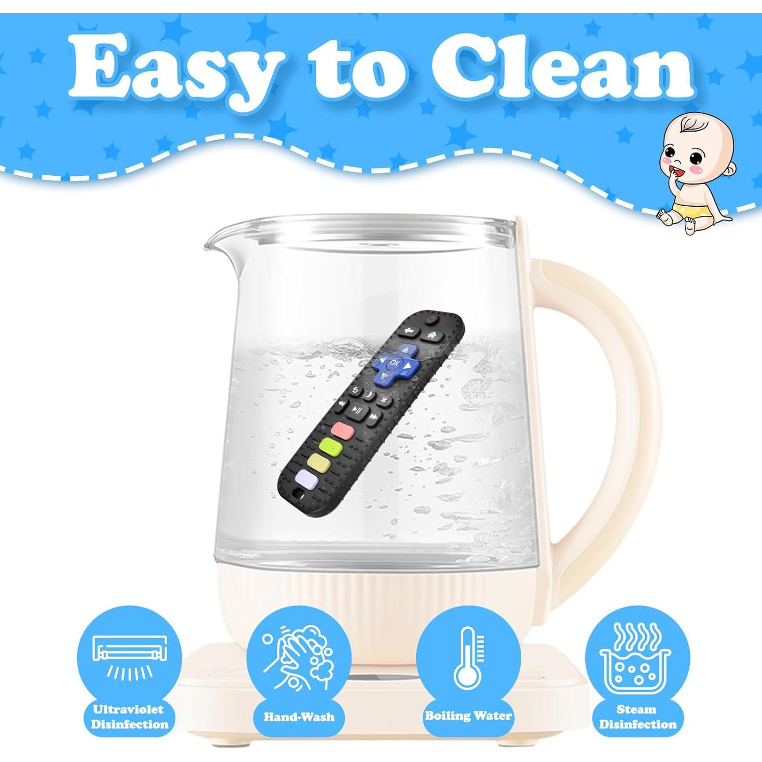 Juguete Mordedor Silicona Control Remoto Bebés 0-18 Meses