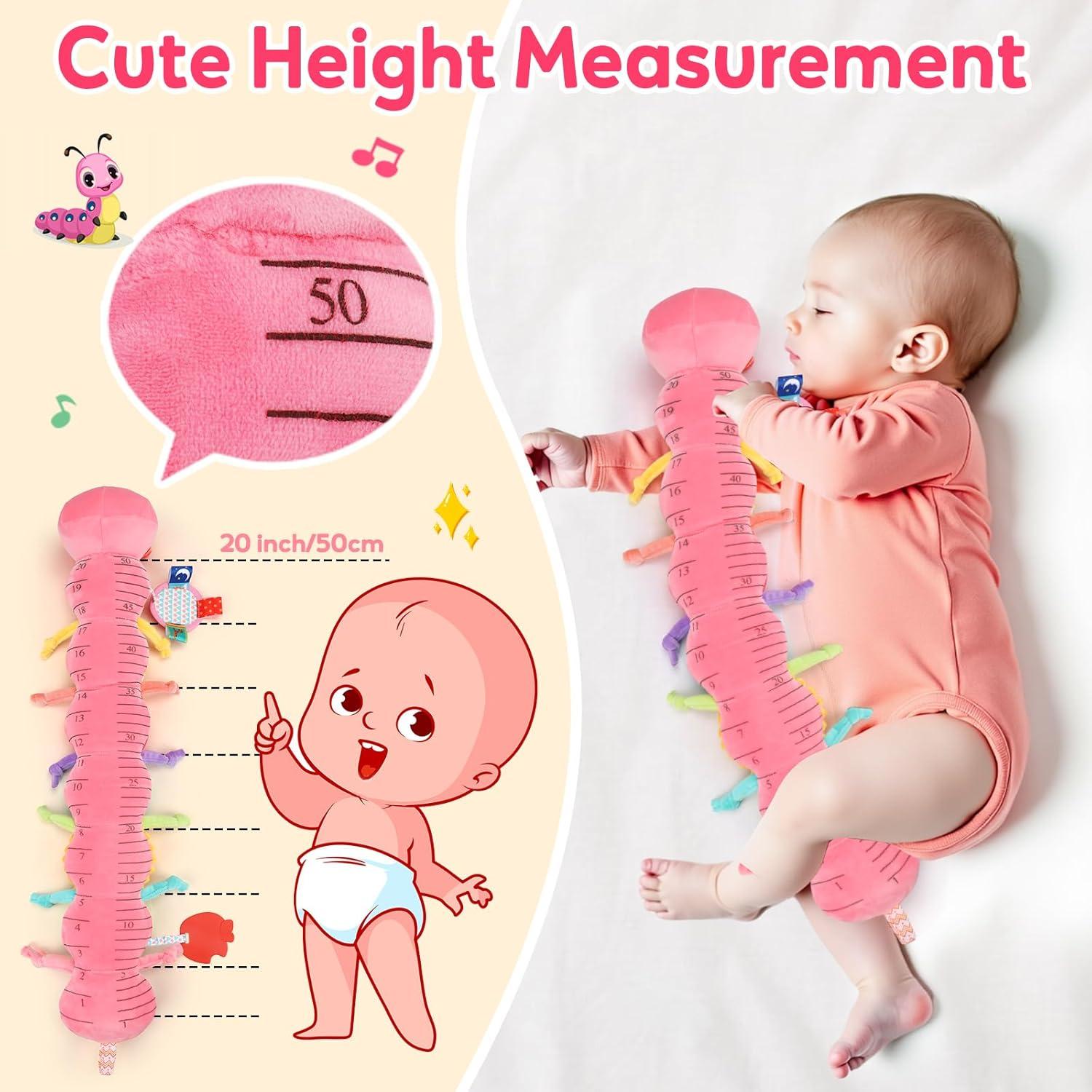 Juguete de Oruga Musical de Peluche Thremhoo para Bebés 0-6 Meses