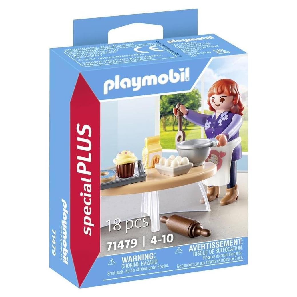 Figuras de Juguete PLAYMOBIL Chef Pastelero 71479 - 4 Años