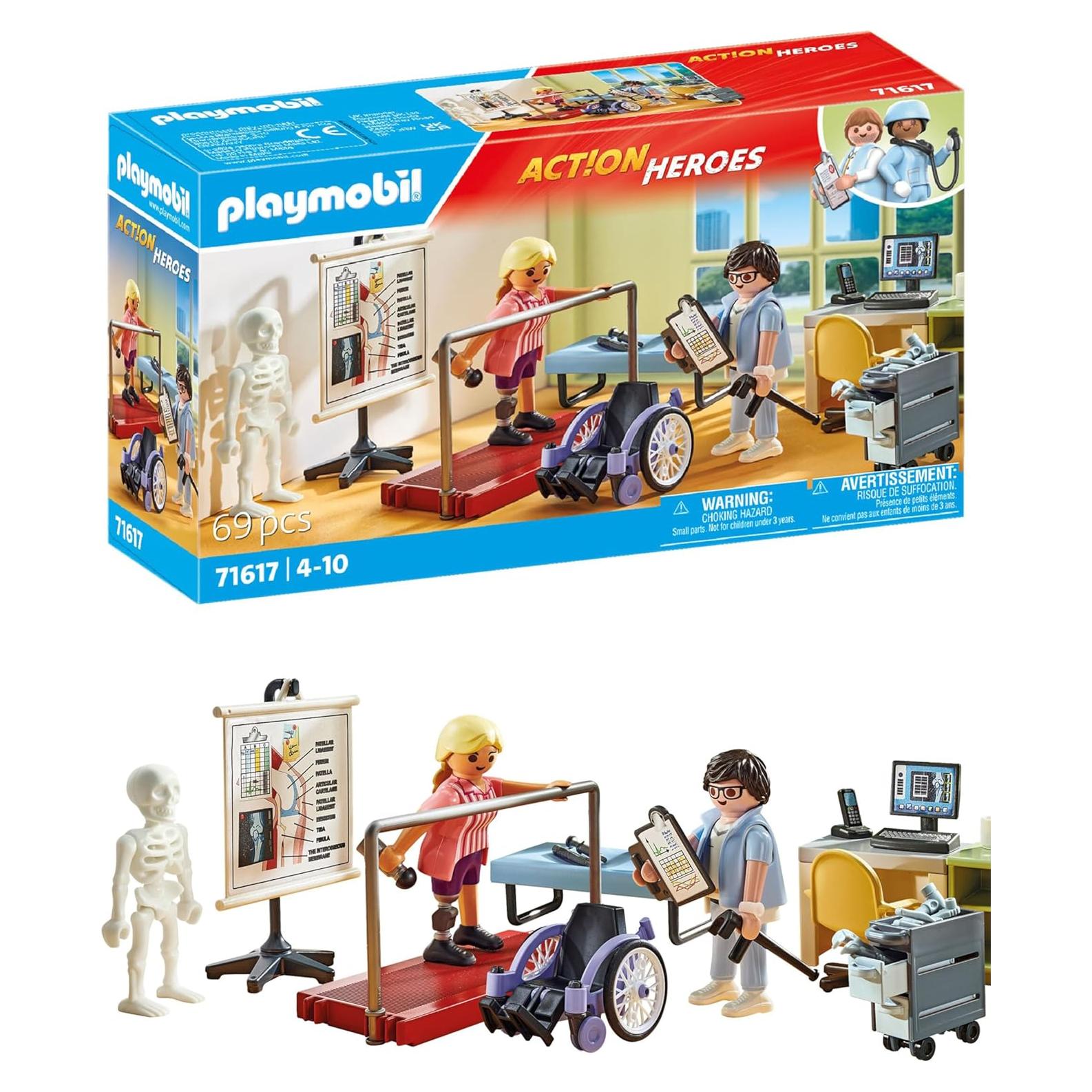 Set de Juego Ortopédico PLAYMOBIL 71617 con Doctor y Accesorios