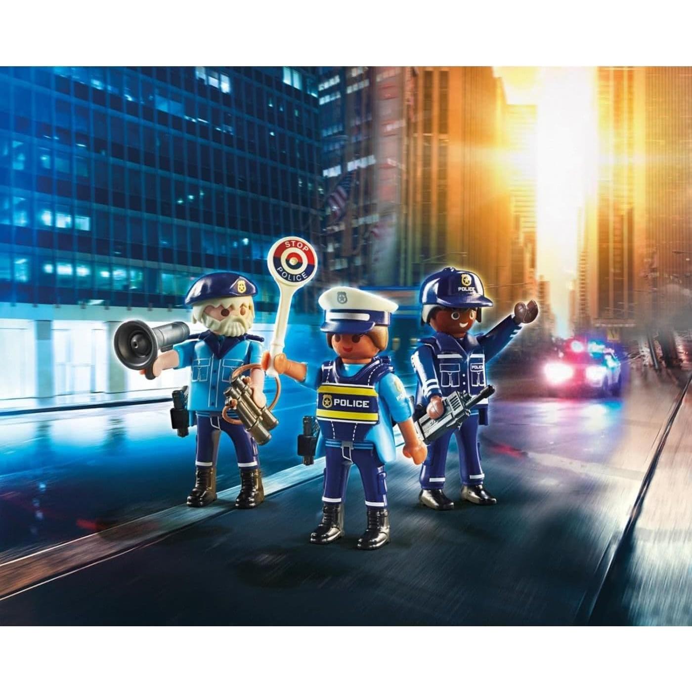 Juego de Figuras de Policía PLAYMOBIL 70669 - 3 Figuras y Accesorios