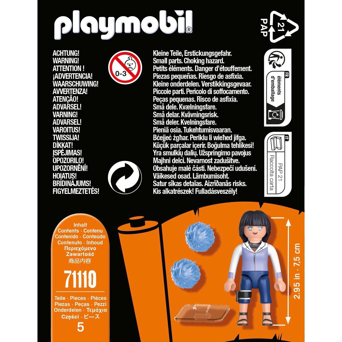 Figurita Playmobil Naruto Hinata 71110 10.59x3.30cm