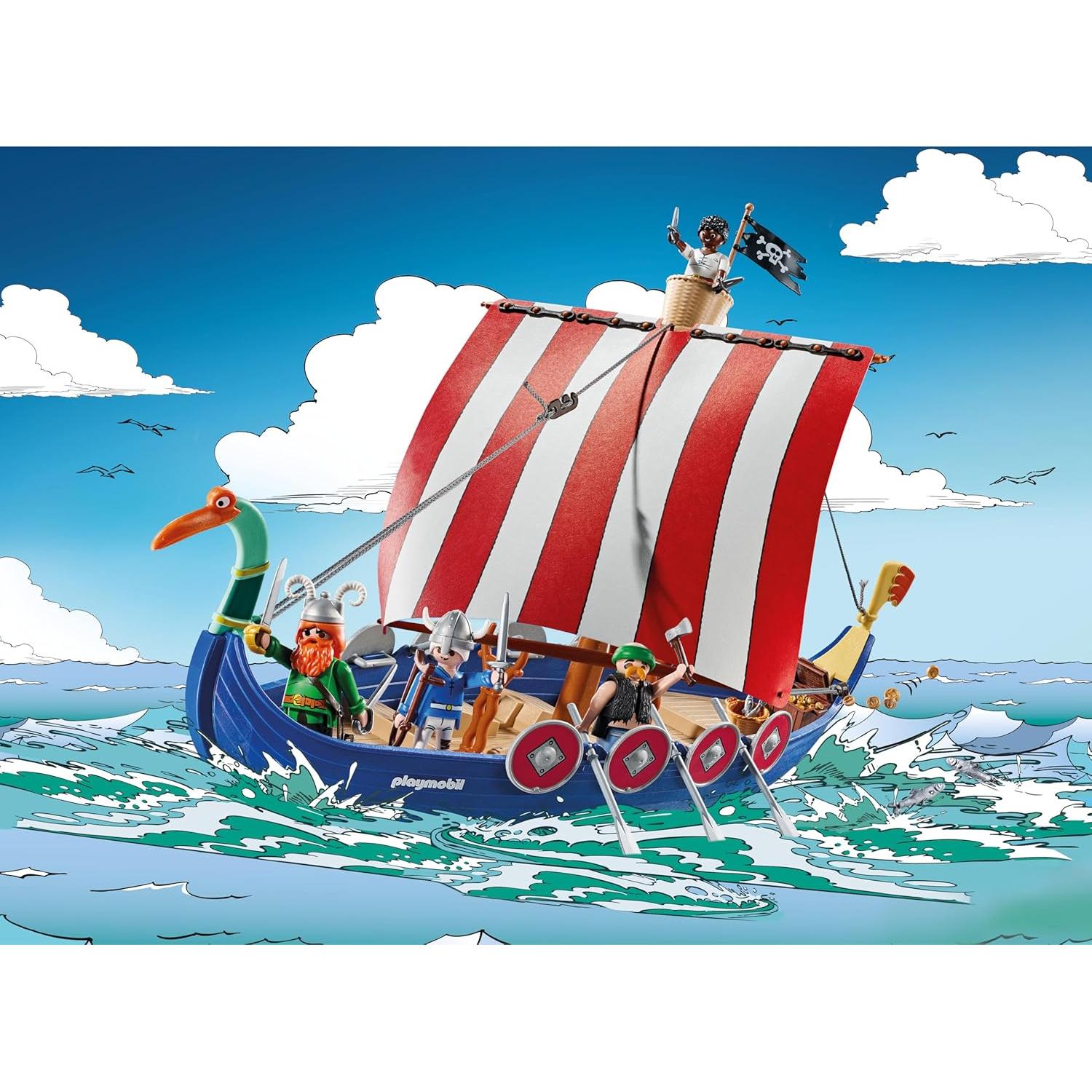 Barco Pirata PLAYMOBIL Asterix 71888 - Juguete Aventura 4-10 Años