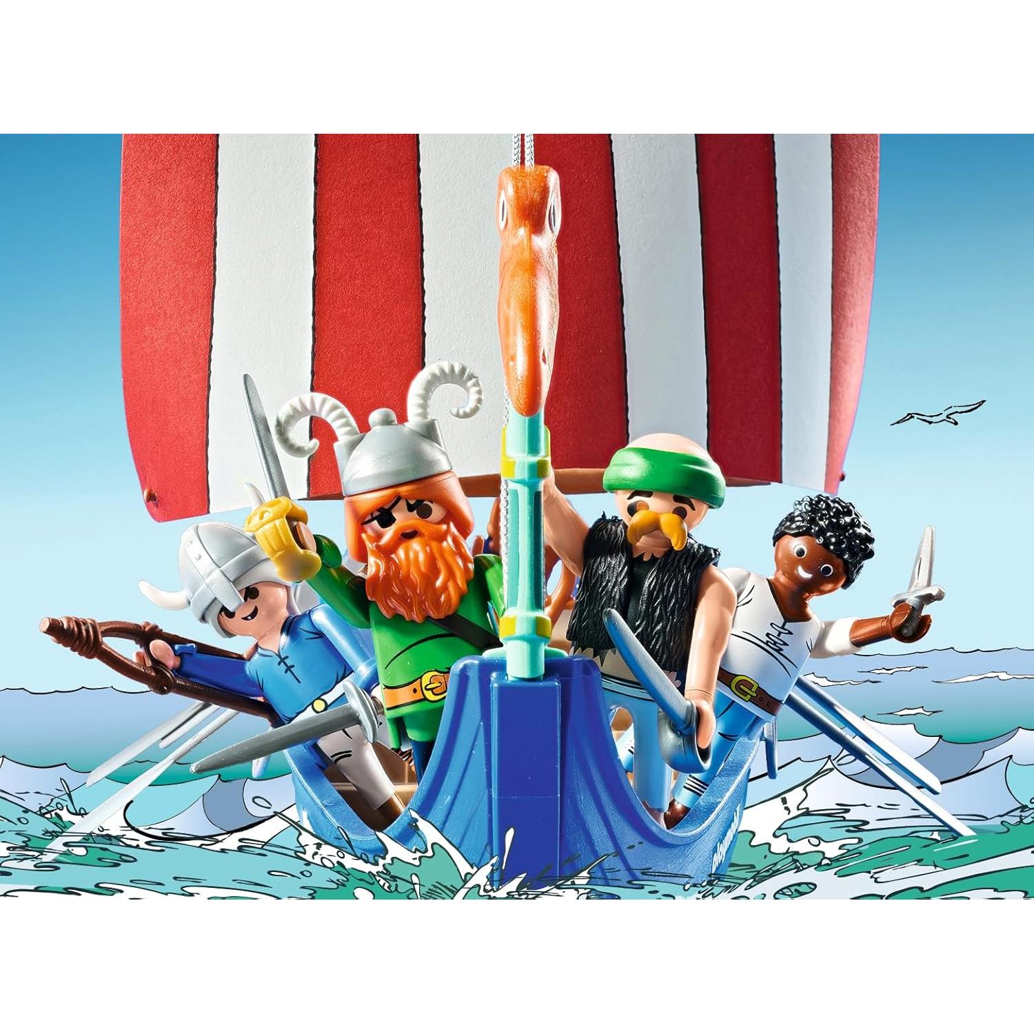 Barco Pirata PLAYMOBIL Asterix 71888 - Juguete Aventura 4-10 Años