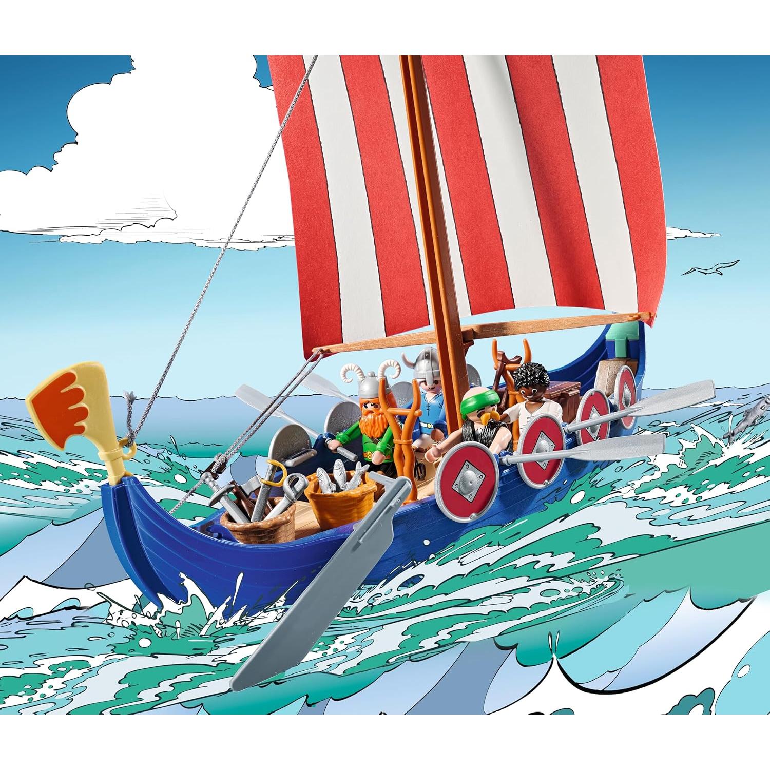 Barco Pirata PLAYMOBIL Asterix 71888 - Juguete Aventura 4-10 Años