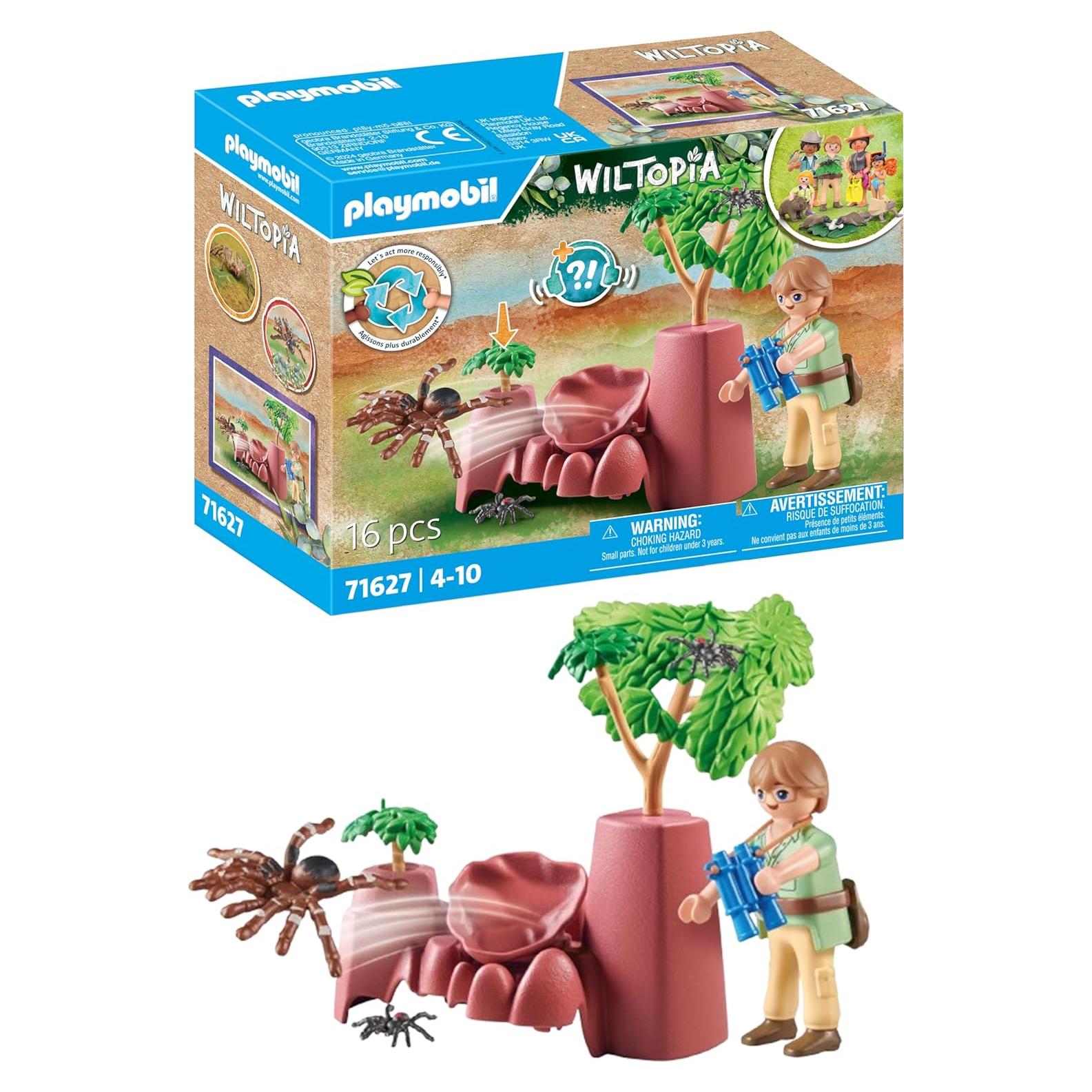 Set de Juego Playmobil Wiltopia Rocas de Araña 16 Piezas