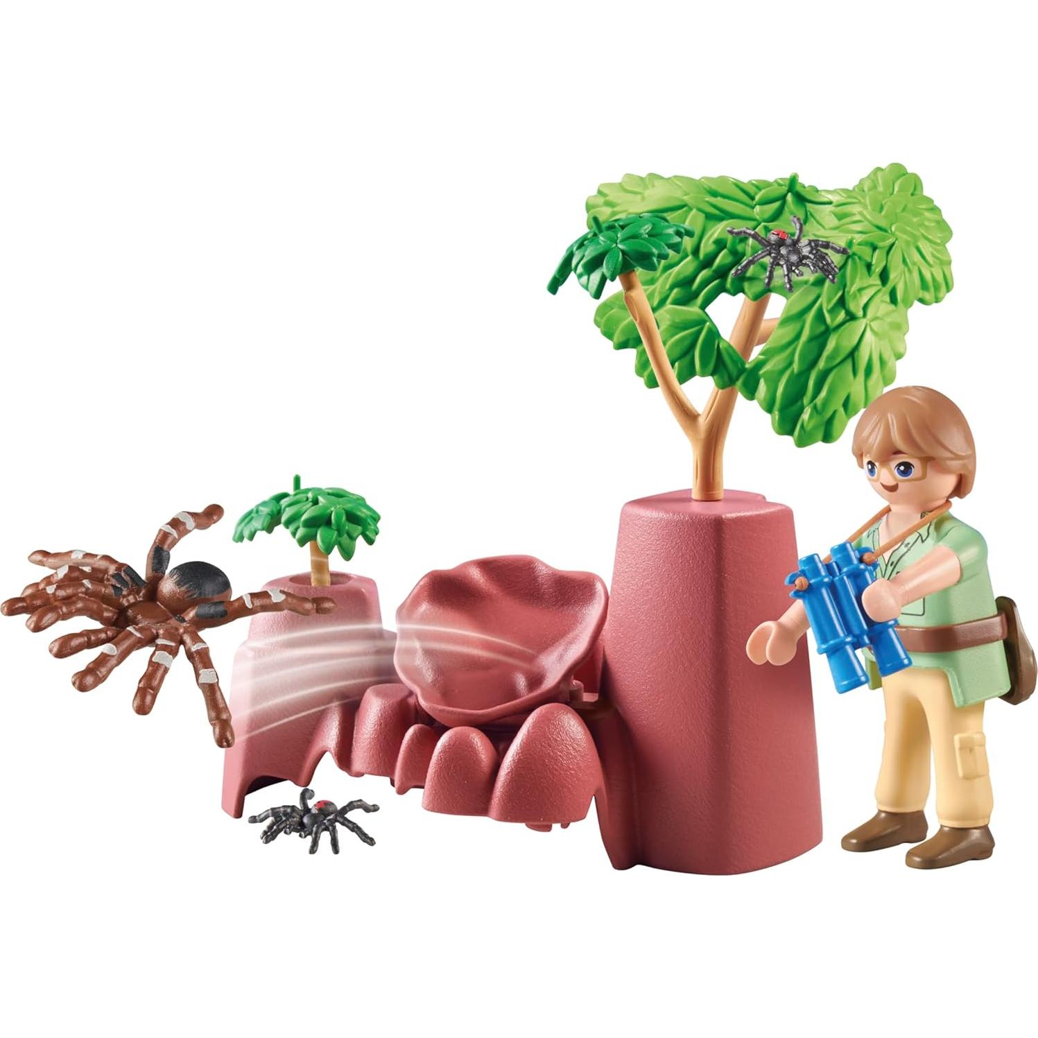 Set de Juego Playmobil Wiltopia Rocas de Araña 16 Piezas