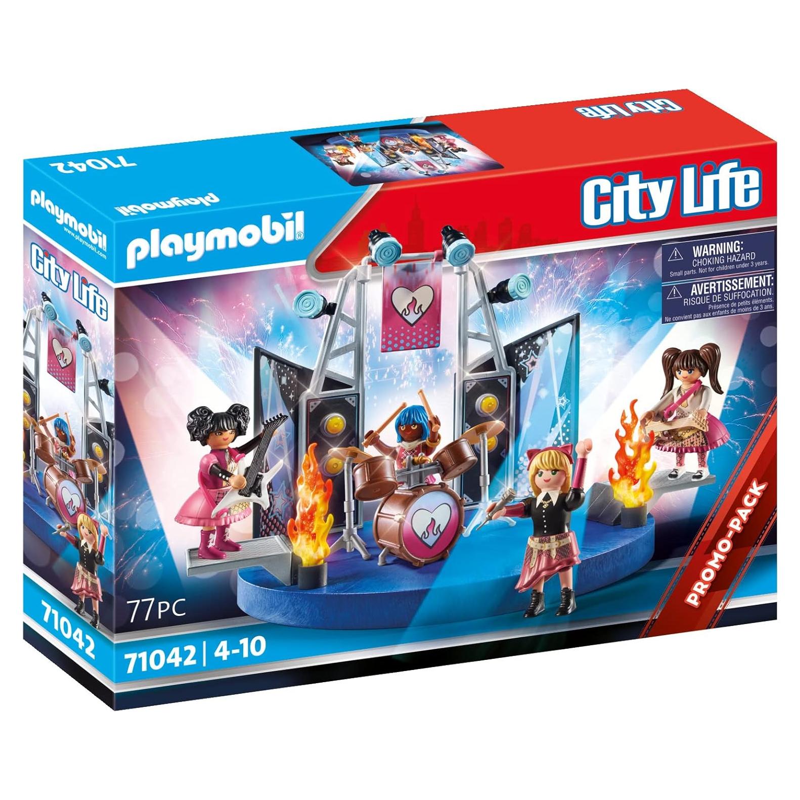 Set de Juego Banda de Música Playmobil 71042 - 4 Figuras