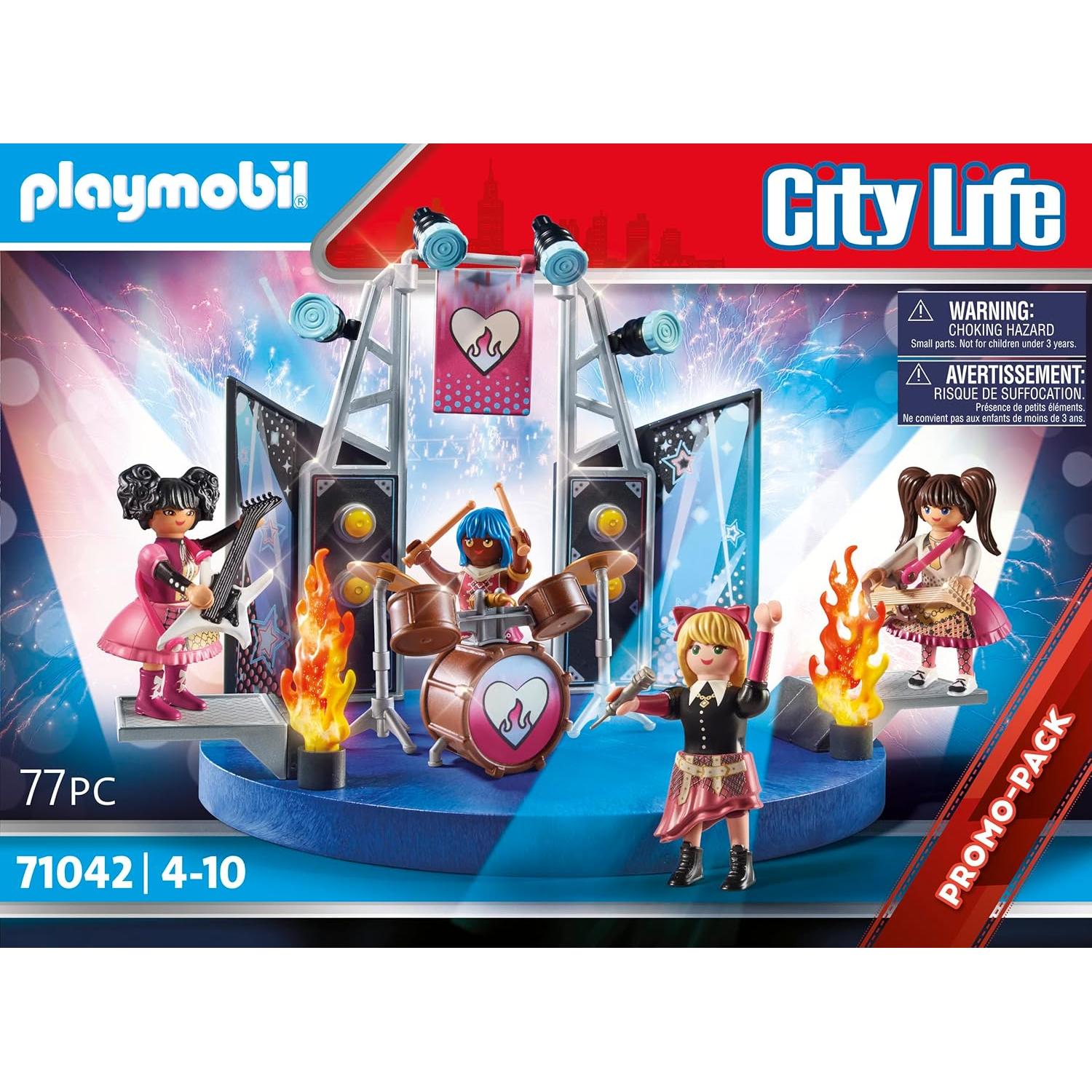Set de Juego Banda de Música Playmobil 71042 - 4 Figuras