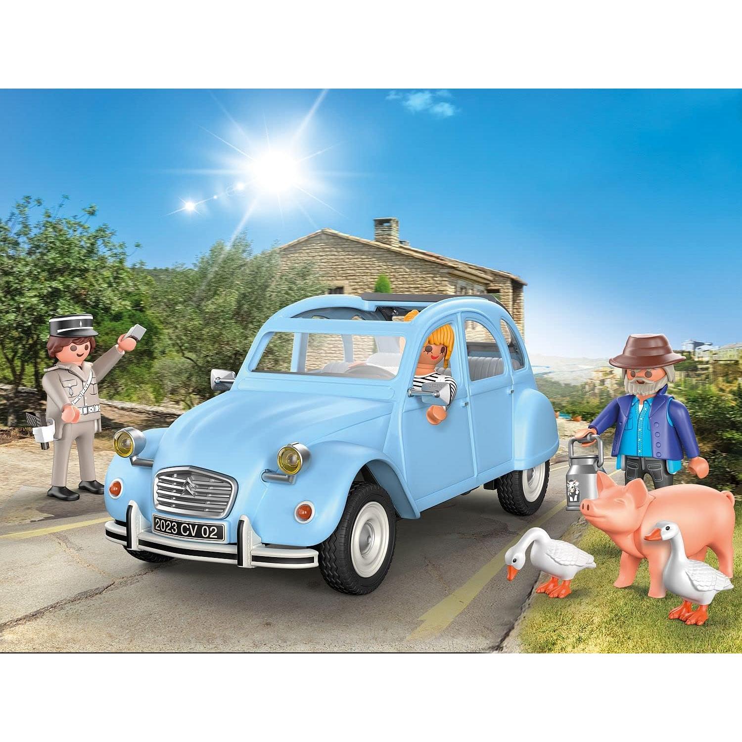 PLAYMOBIL Auto Clásico Citroën 2 CV 70640 Juguete 57 Piezas