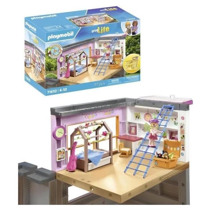 Habitación Infantil Playmobil 71610 con Accesorios y Figura