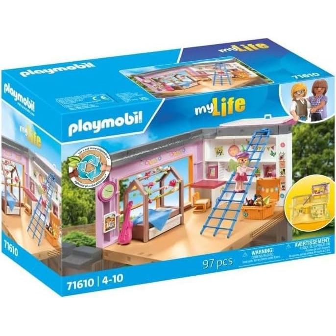 Habitación Infantil Playmobil 71610 con Accesorios y Figura