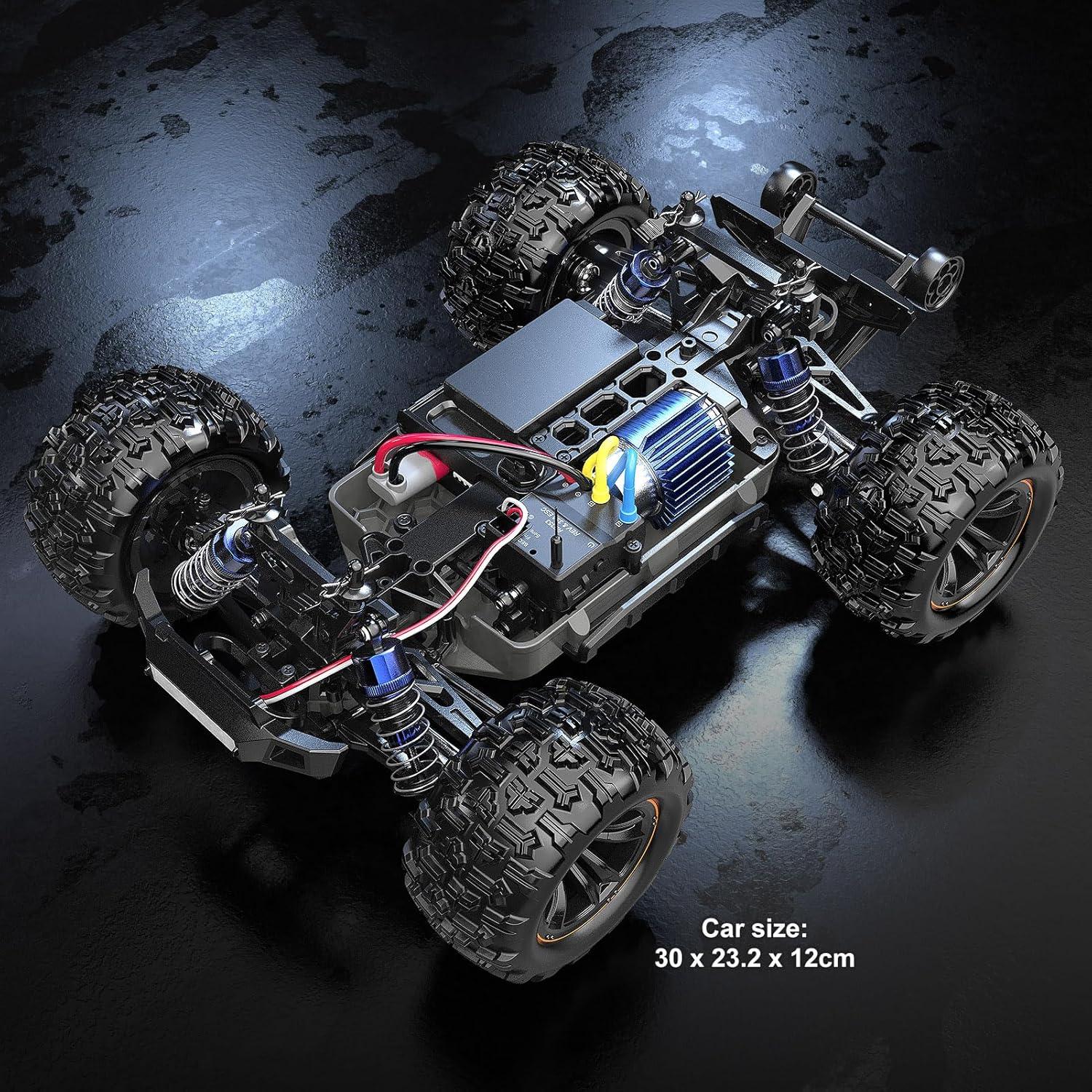 Coche RC HYPER GO H16DR 1:16 Todo Terreno 4WD con 2 Baterías