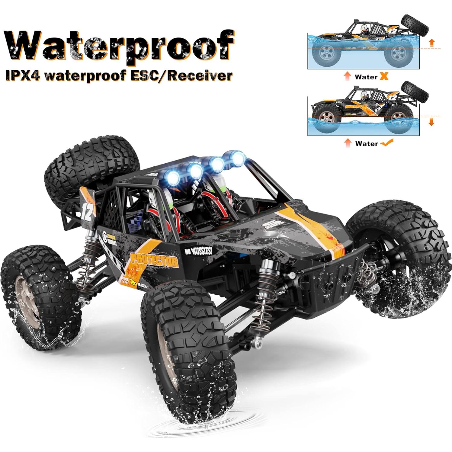 Coche RC 4x4 Haiboxing 1:12 Off-Road 38 KM/H 2 Baterías