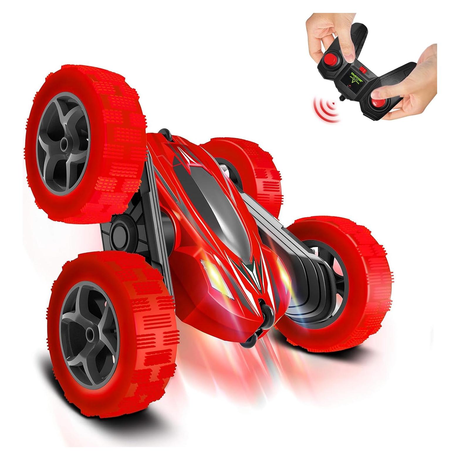 Coche de Control Remoto Acrobático FREE TO FLY Rojo 4WD