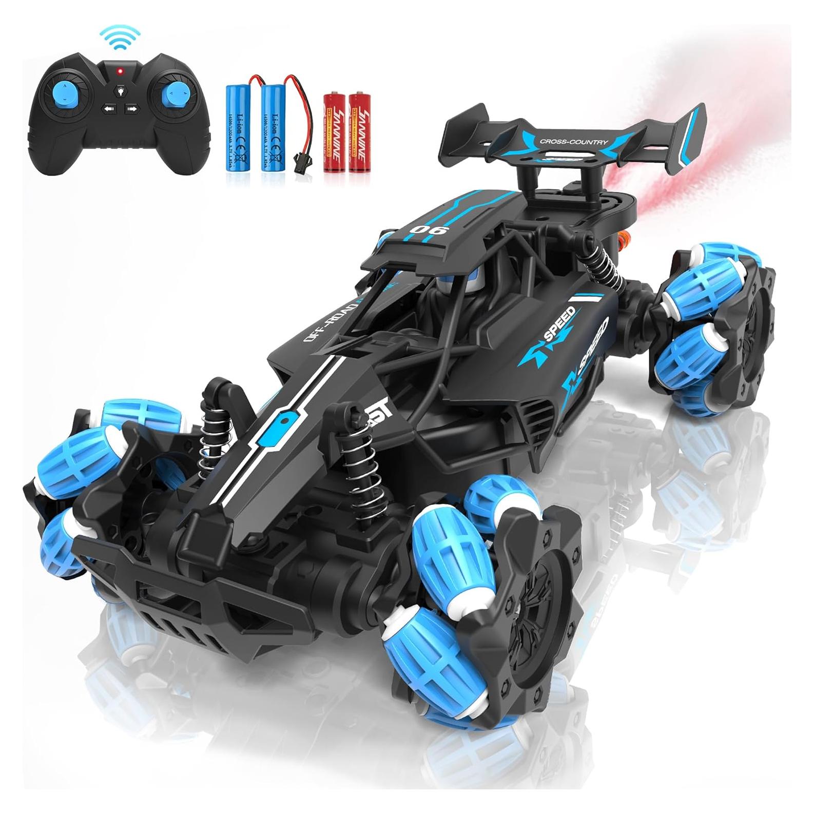 Coche de Control Remoto Eulogia Stunt RC Todo Terreno 360°