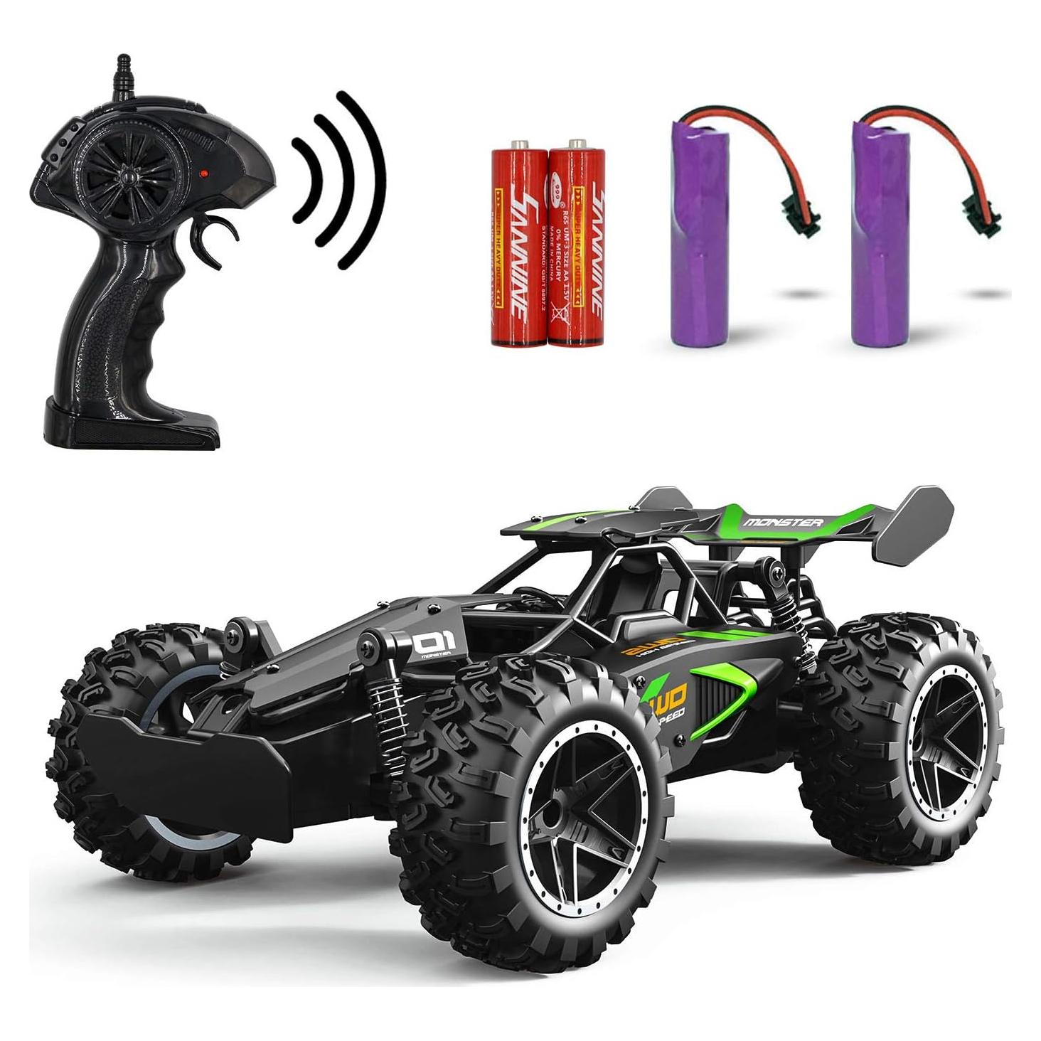 Coche RC Todo Terreno DoDoMagxanadu 1:18 Negro Verde