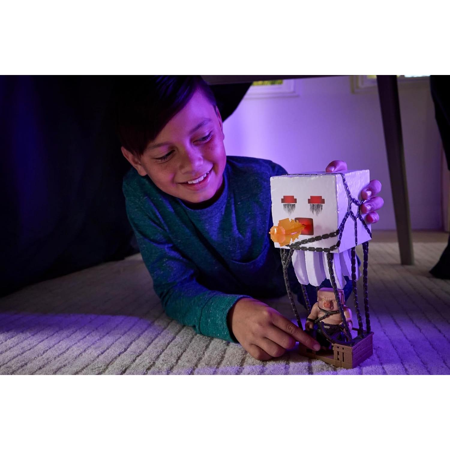 Juego de Figuras de Acción Mattel Minecraft Ghast Explosivo