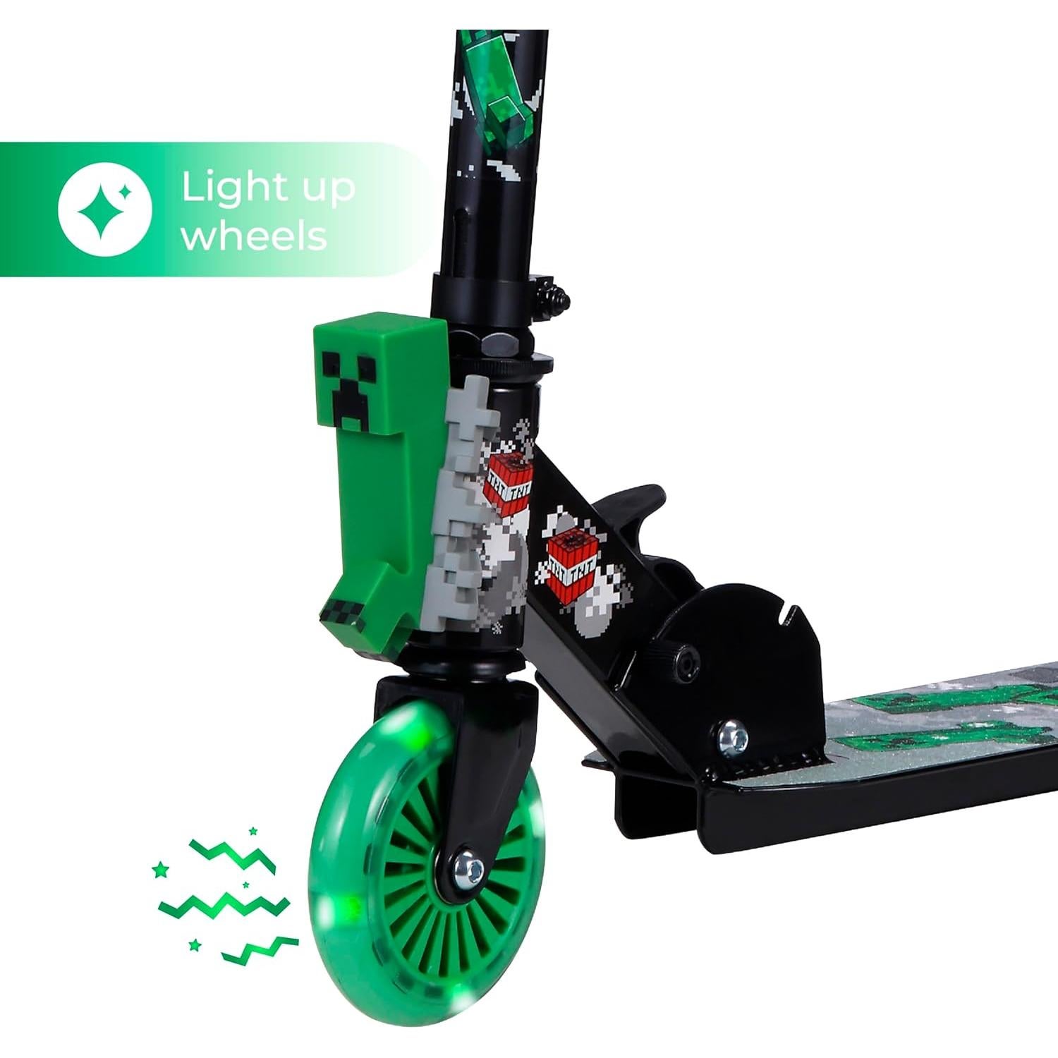 Patinete Plegable Voyager 2 Ruedas Iluminadas para Niños