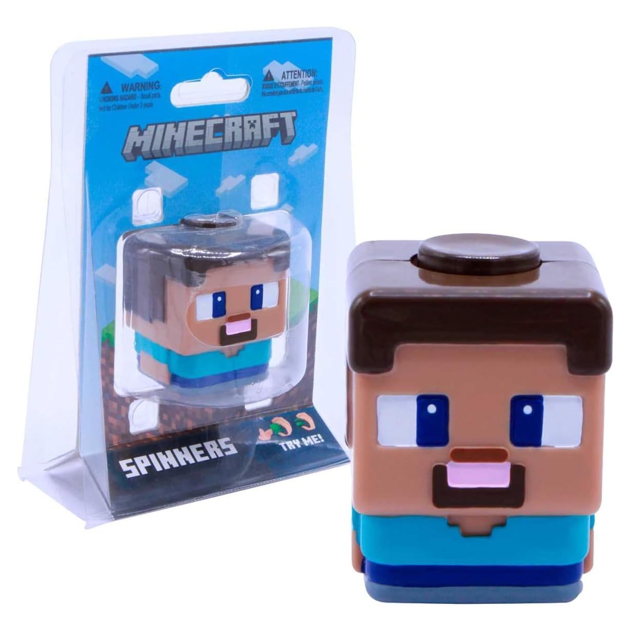 Spinner Fidget Minecraft Steve - Licencia Oficial - 67.6g