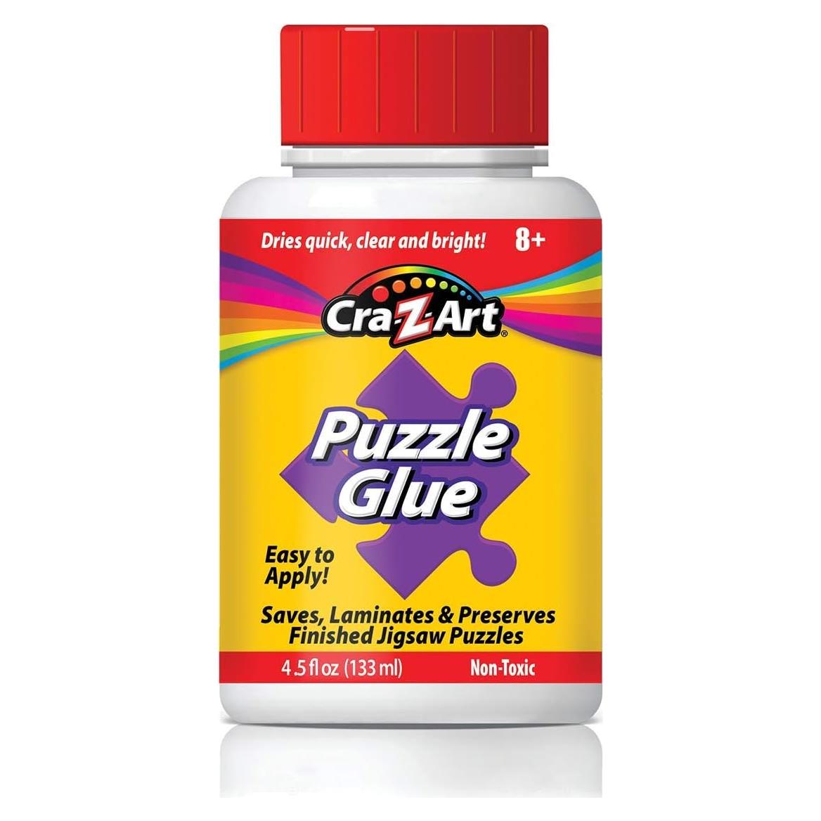 Pegamento para Rompecabezas RoseArt 133ml - Secado Rápido y Brillante