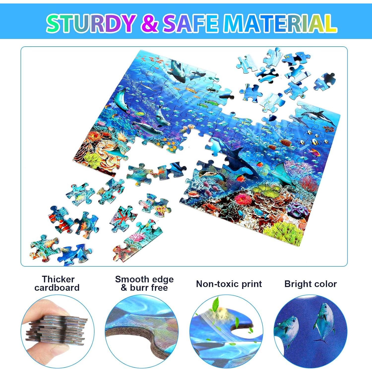 Rompecabezas Submarino 100 Piezas OSBOO para Niños 4-10 Años