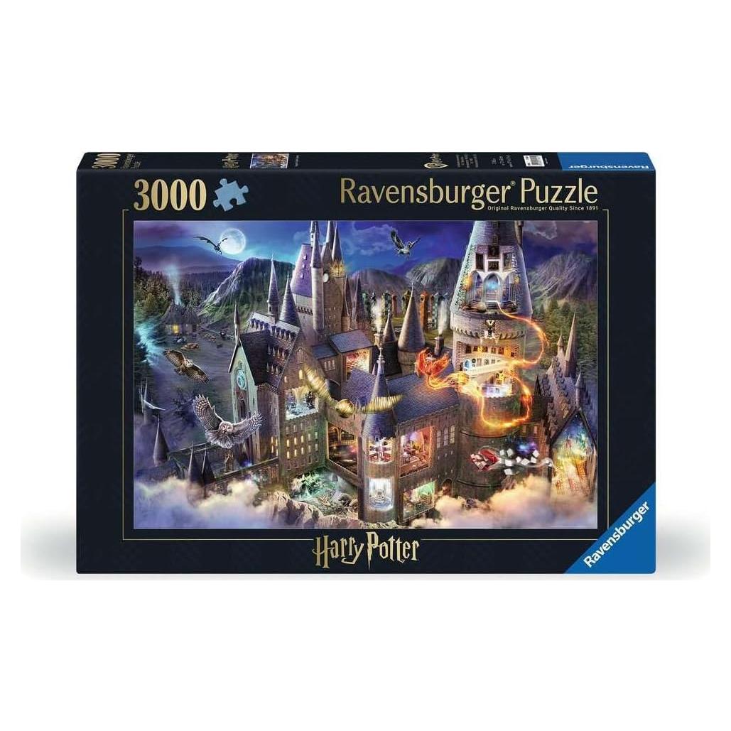 Rompecabezas Ravensburger 3000 Piezas Harry Potter Hogwarts