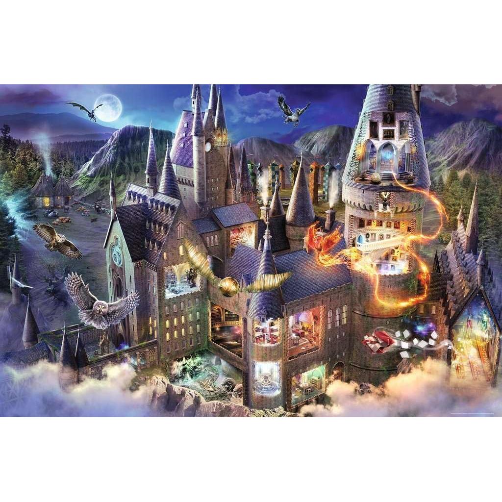 Rompecabezas Ravensburger 3000 Piezas Harry Potter Hogwarts