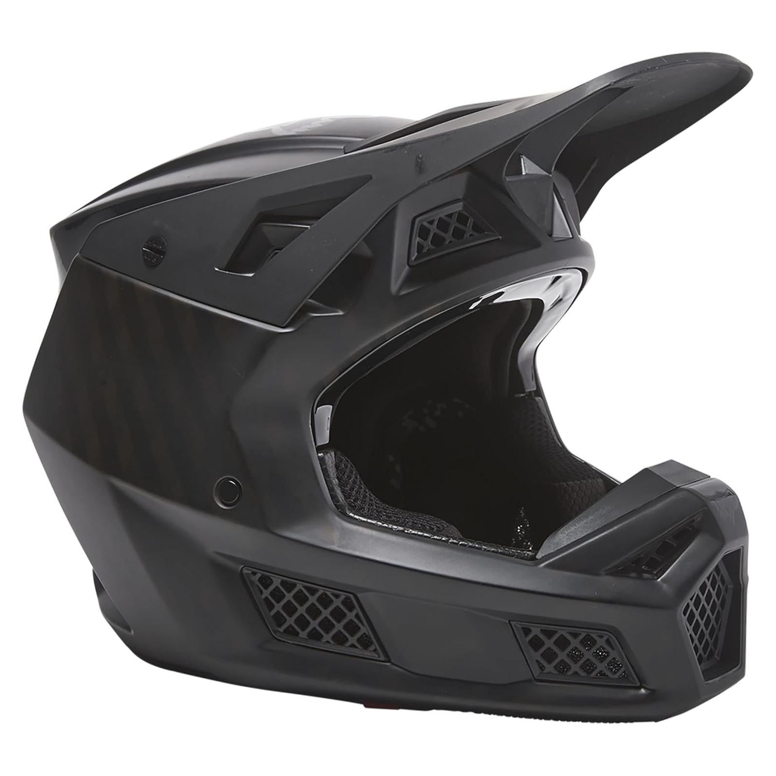 Casco de Motocross Fox Racing V3 RS, Negro Carbón, Pequeño