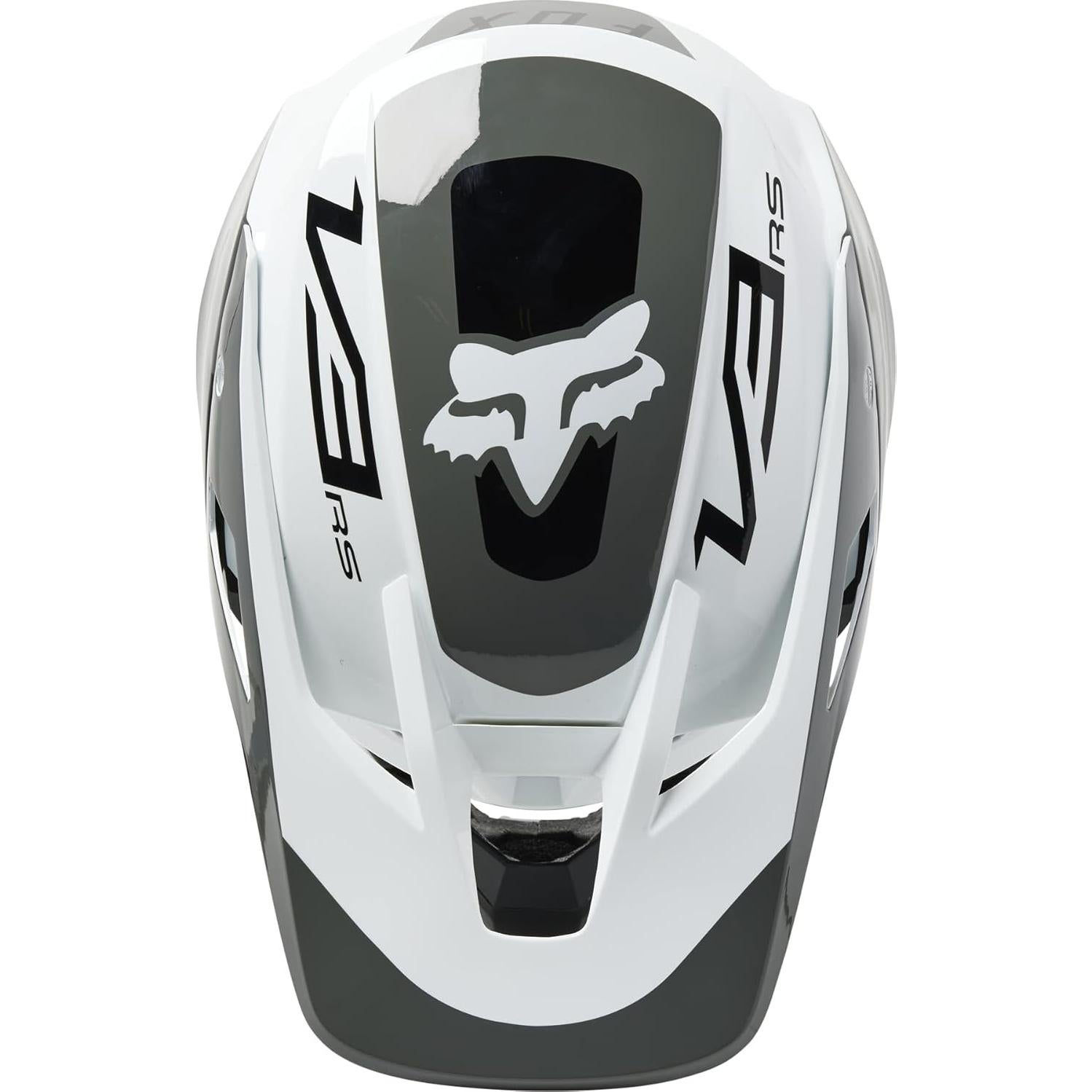 Casco de Motocross Fox Racing V3 RS MIPS Negro/Blanco Pequeño