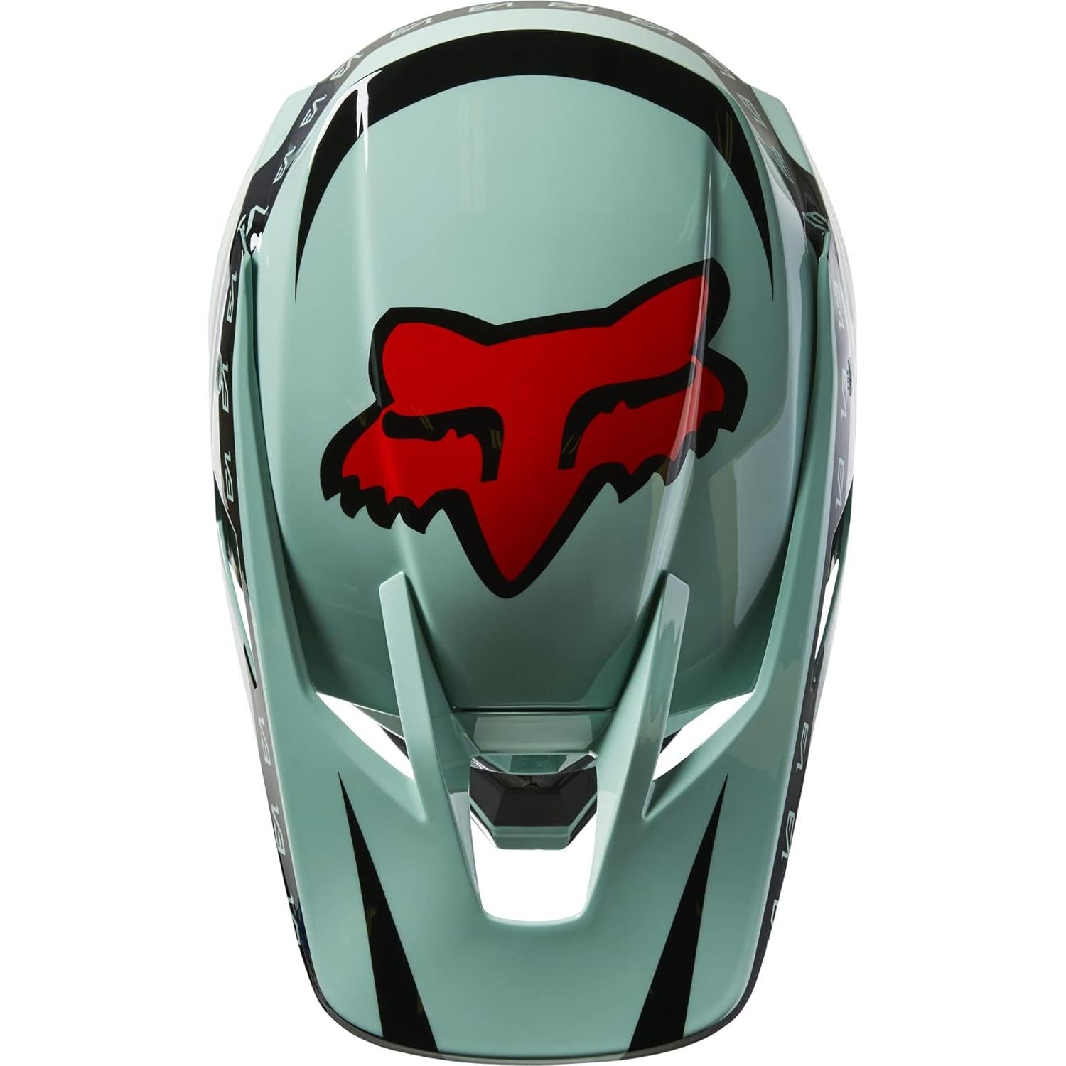 Casco de Motocross Fox Racing V3 RS DVIDE Jade Pequeño