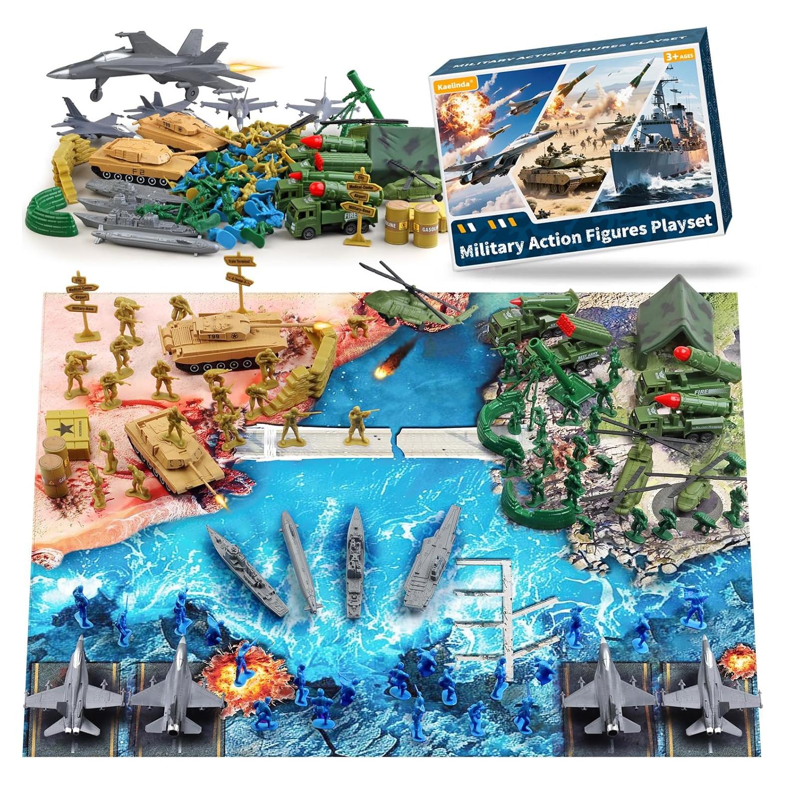 Set de Juguetes de Soldados Militares Shantou 20 Figuras 0.98kg