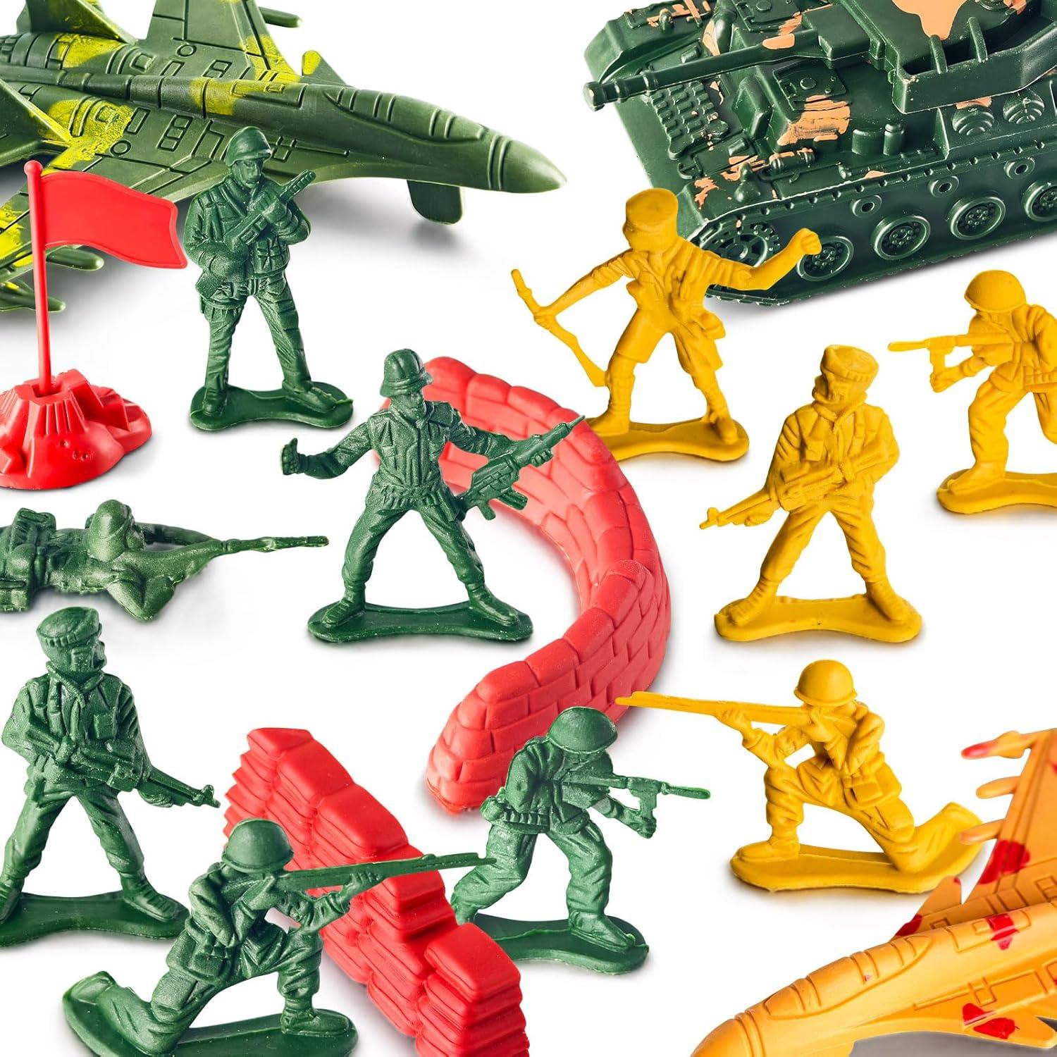 Juego de Soldados de Plástico PATIFEED - 52 Piezas