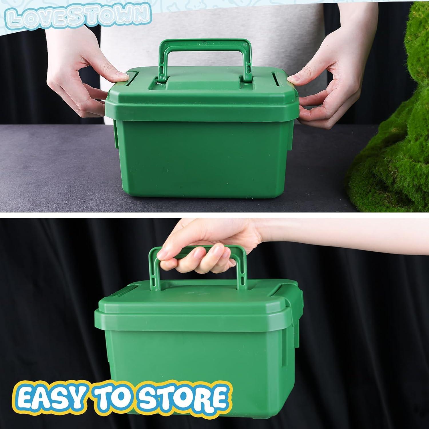 Conjunto de Soldados del Ejército LOVESTOWN 117PCS Juguete Militar