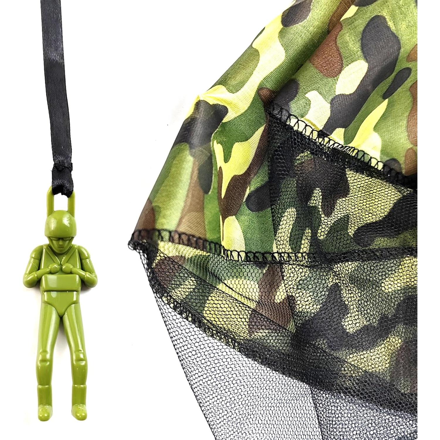 15 Juguetes de Paracaídas Camuflados ROYHOO para Niños