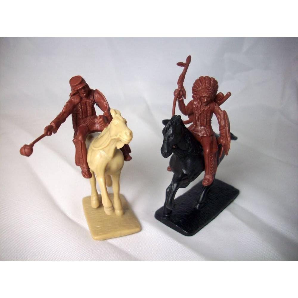 Figuras Indios Sioux Montados Classic Toy Soldiers 54mm