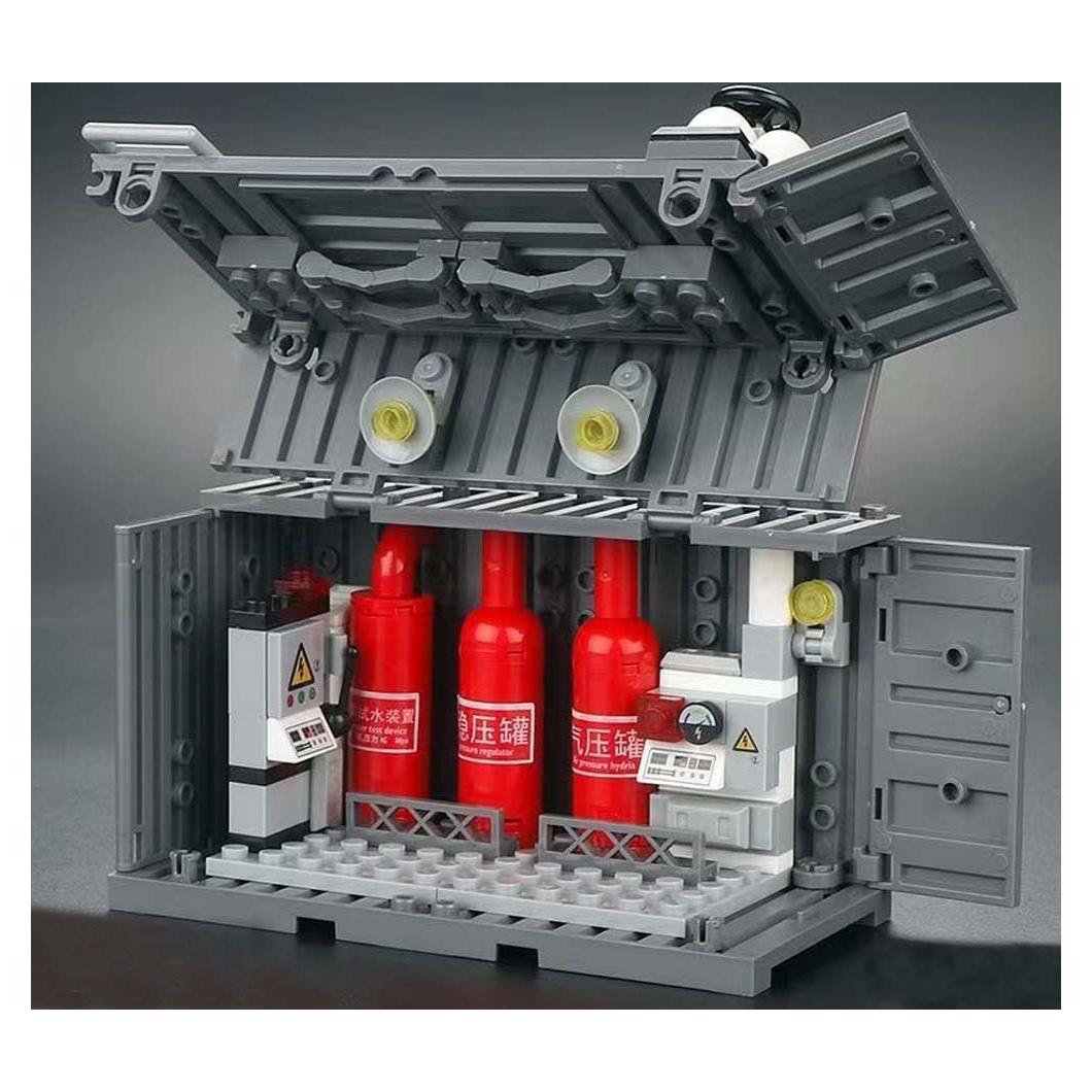 Juguete de Construcción Militar GUANGDONG 57 Piezas Tanque