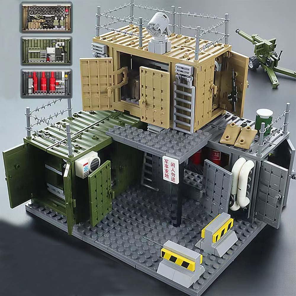 Juguete de Construcción Militar GUANGDONG 57 Piezas Tanque