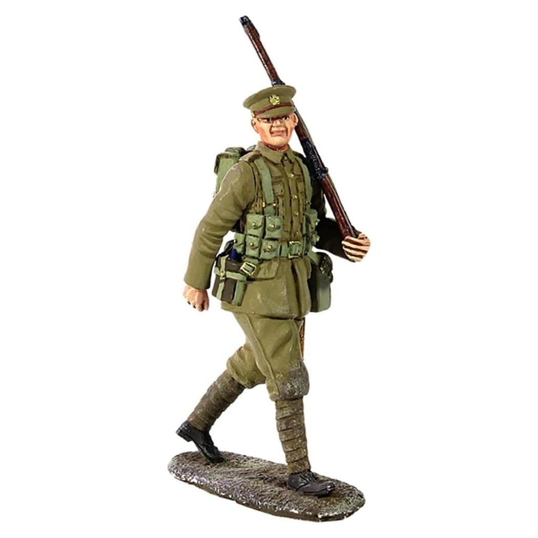 Figura de Soldado Británico 1914 Britains 1:30 Metal Pintada