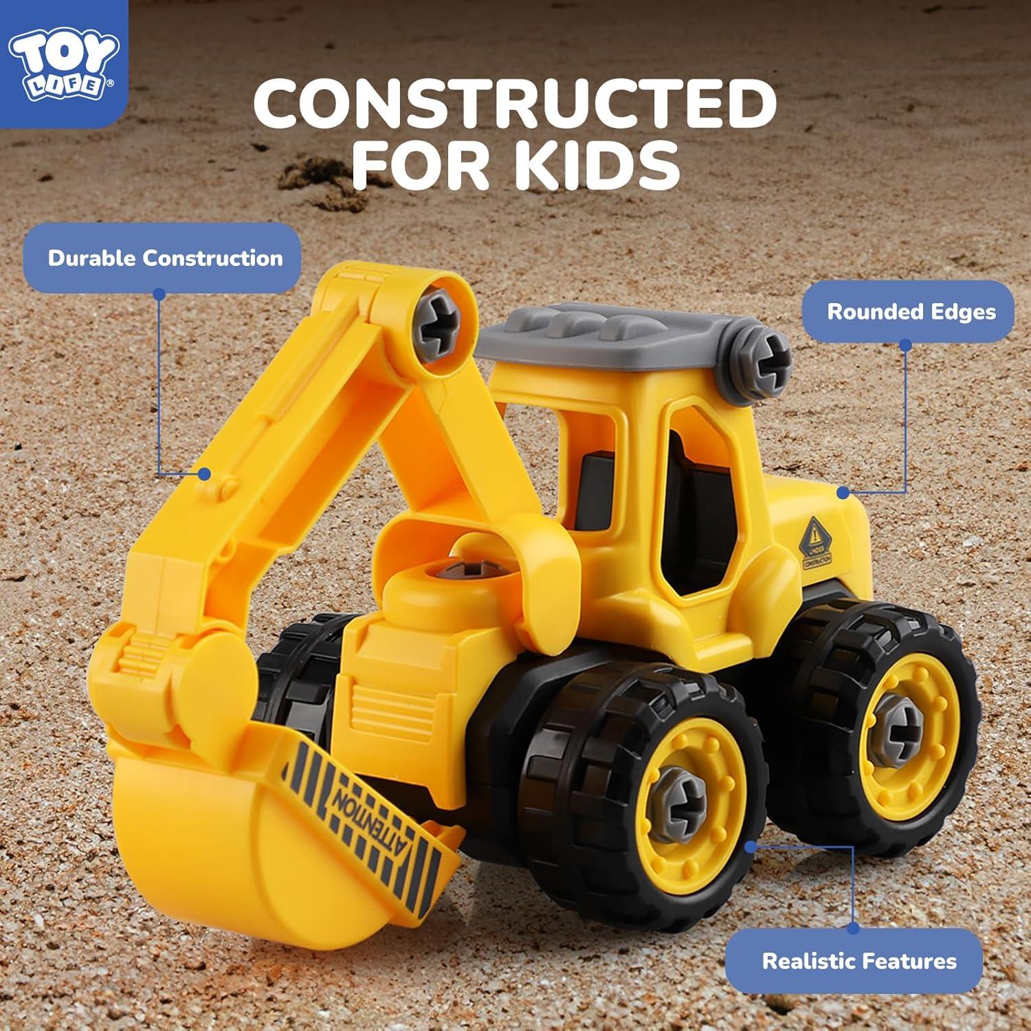 Camiones de Construcción Desarmables Toy Life - 3 a 4 Años