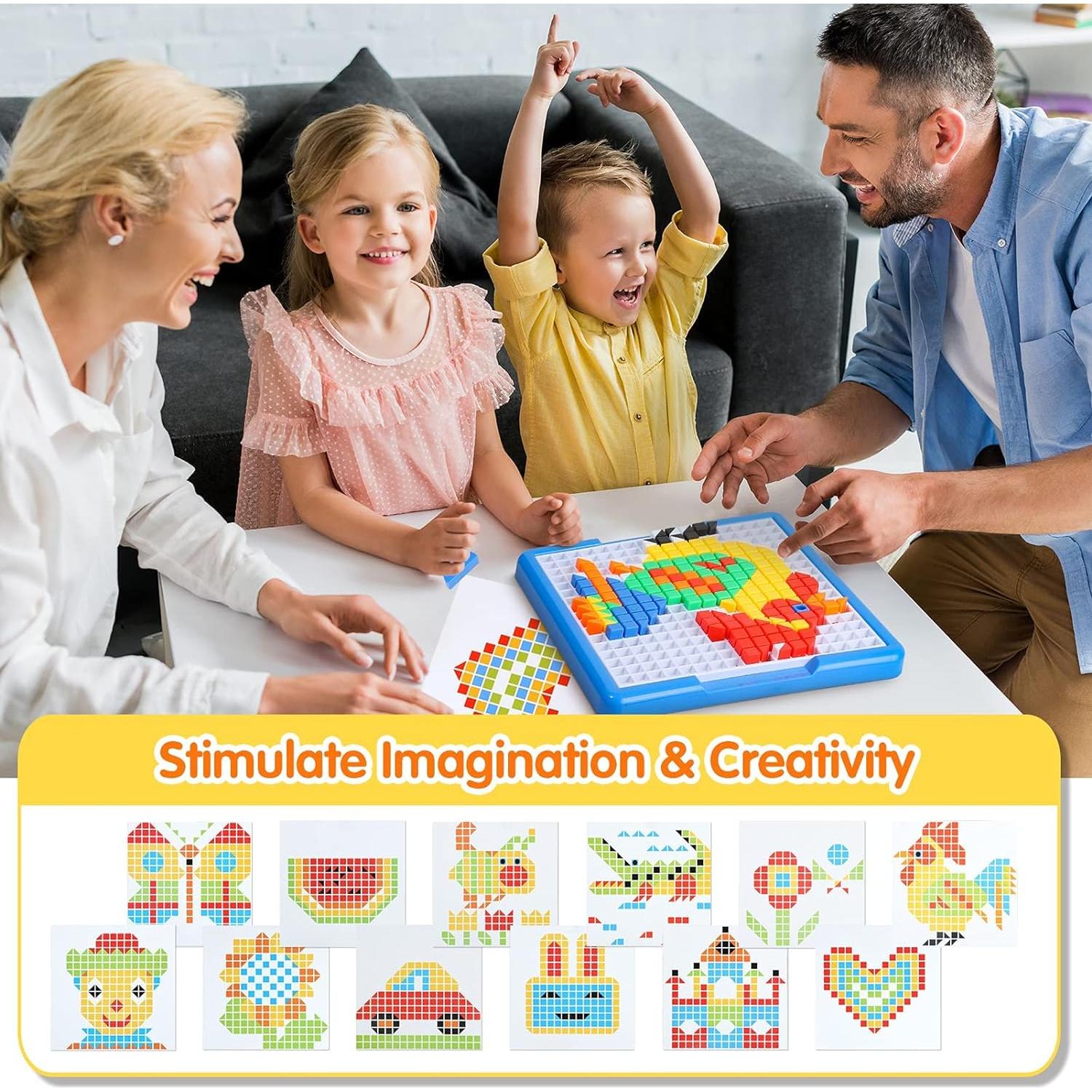 Rompecabezas de Mosaico ZoZoplay 490 Piezas Juguete Educativo