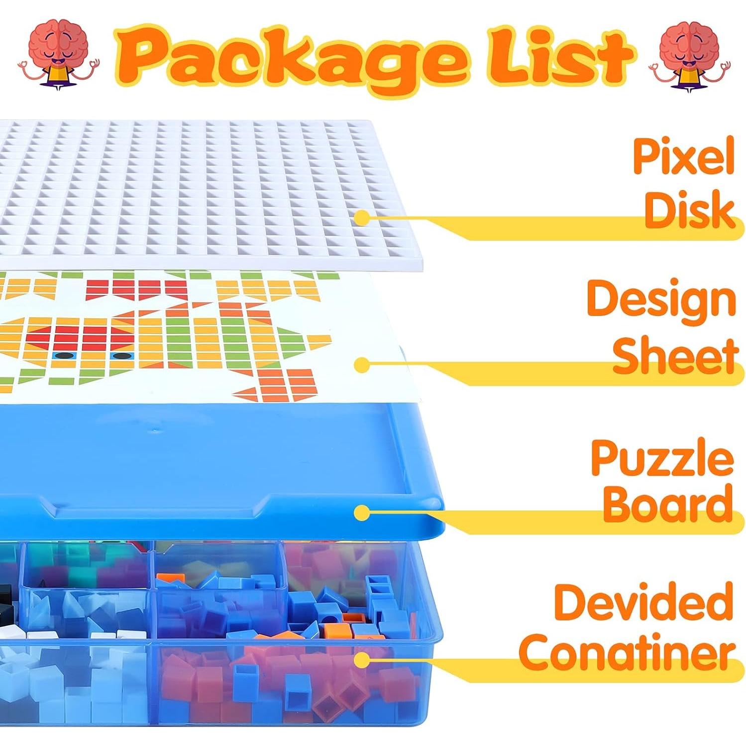 Rompecabezas de Mosaico ZoZoplay 490 Piezas Juguete Educativo