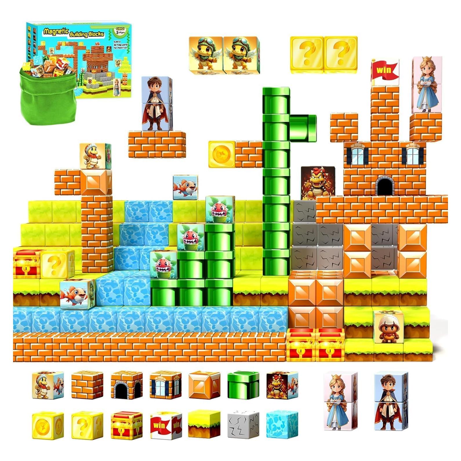 Bloques Magnéticos Girigi 54pcs 2.54cm Juguetes Educativos