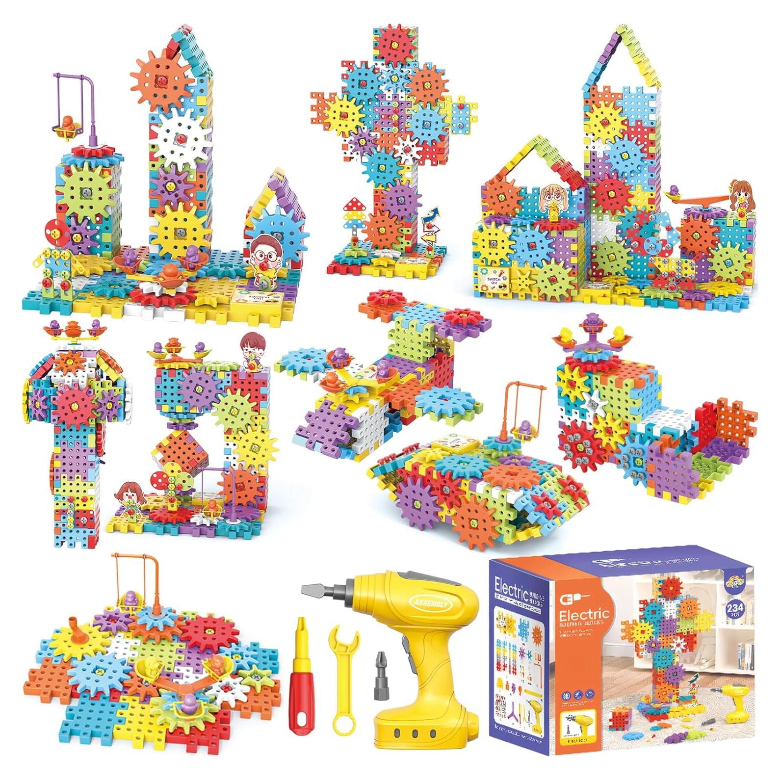 Bloques de Construcción Eléctricos Montessori CZOALX 234 Piezas