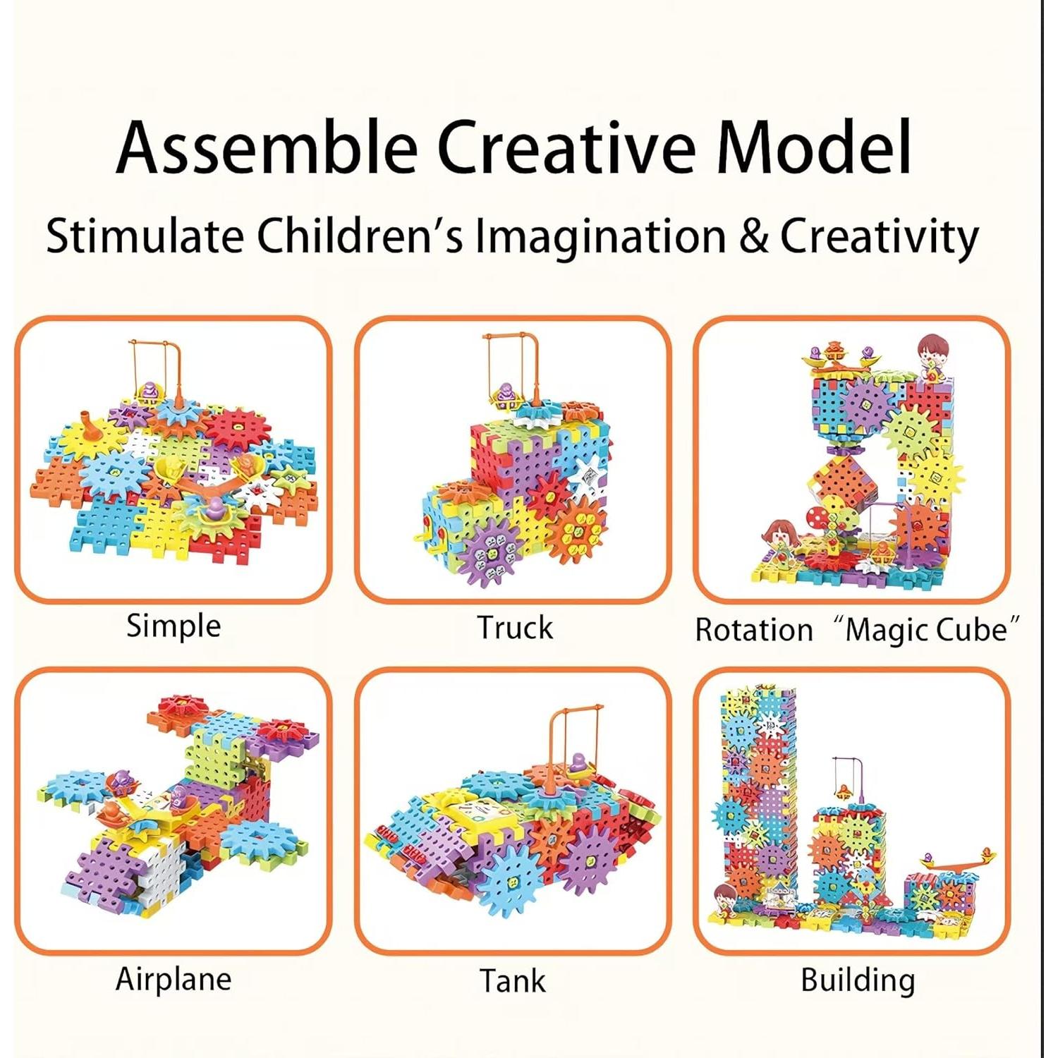 Bloques de Construcción Eléctricos Montessori CZOALX 234 Piezas