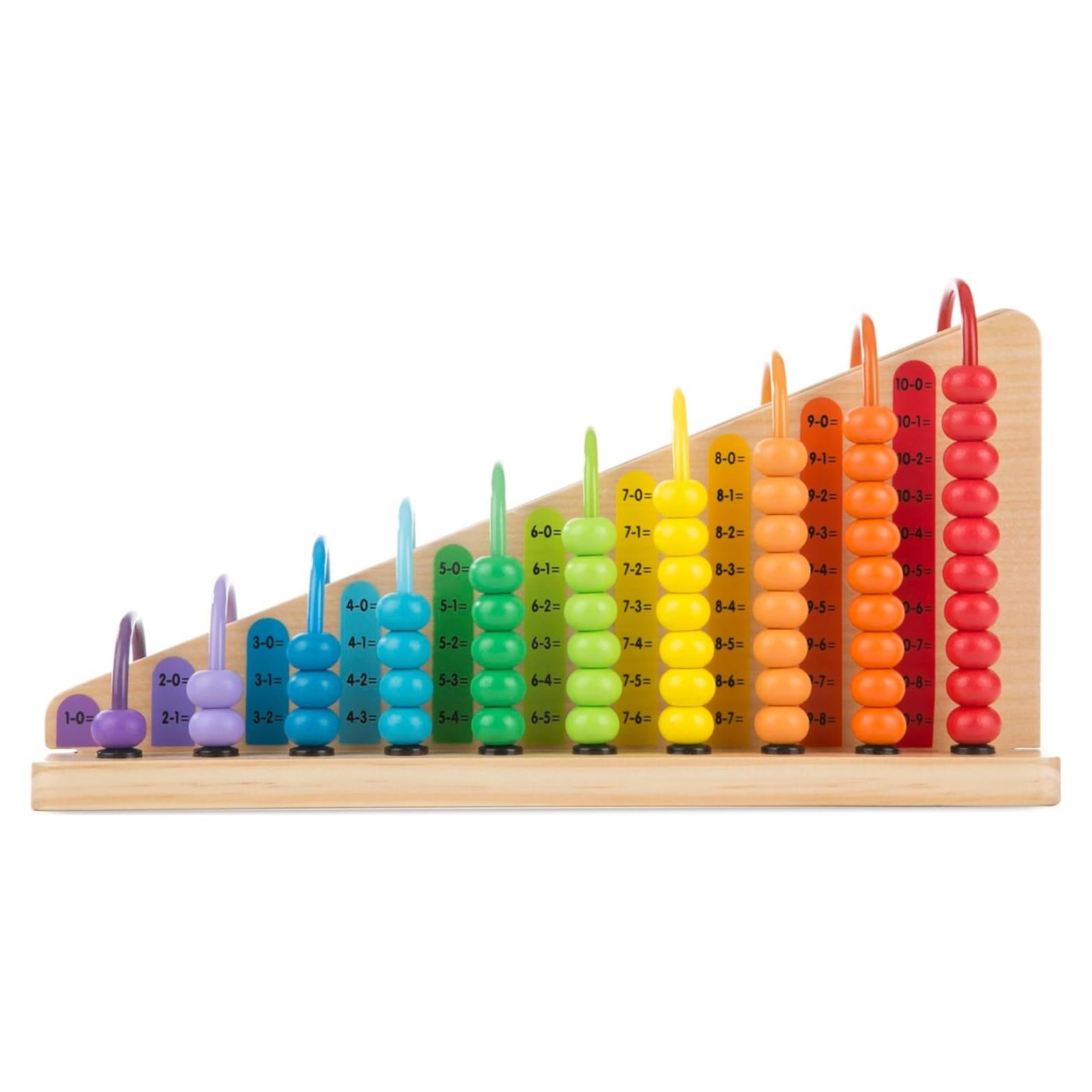 Ábaco Educativo Melissa & Doug con 55 Bolas Coloridas