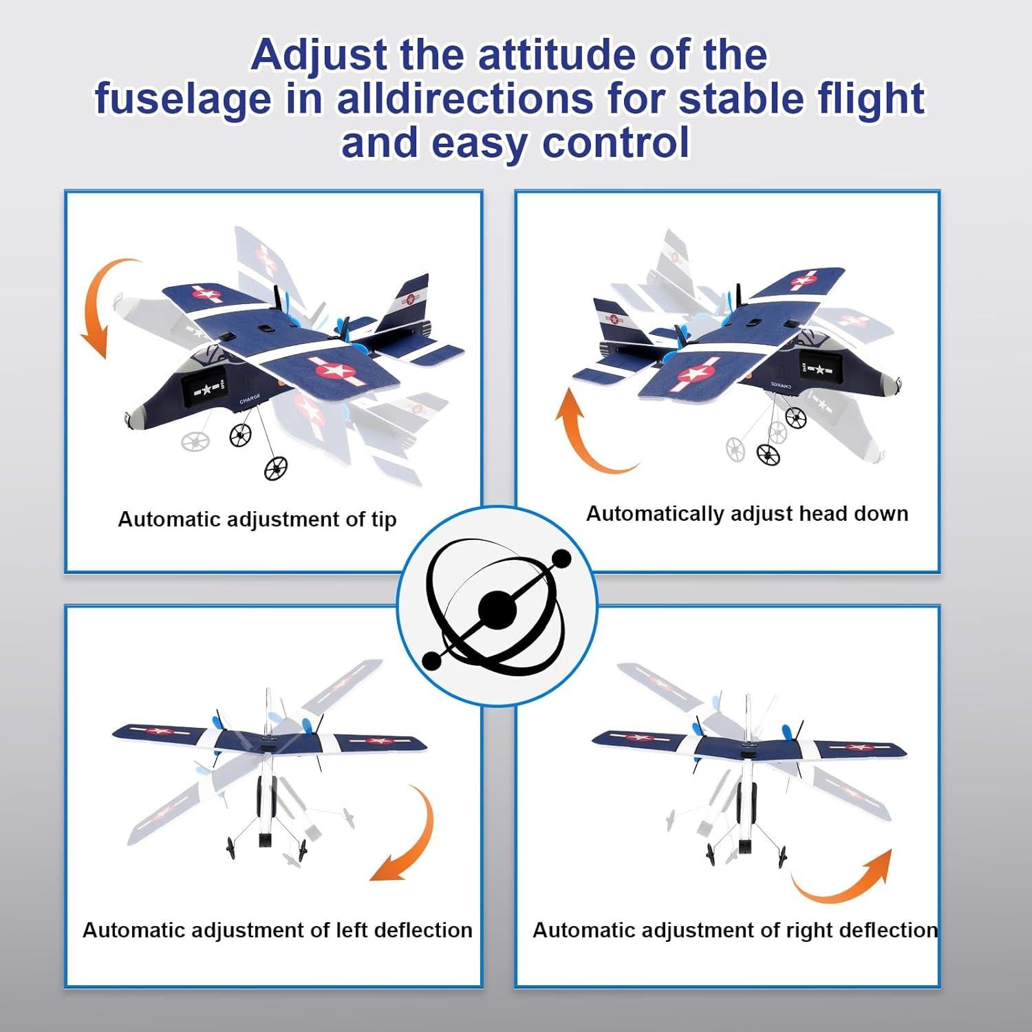 Avión RC Jaming 813B 2.4GHz para Principiantes 220g