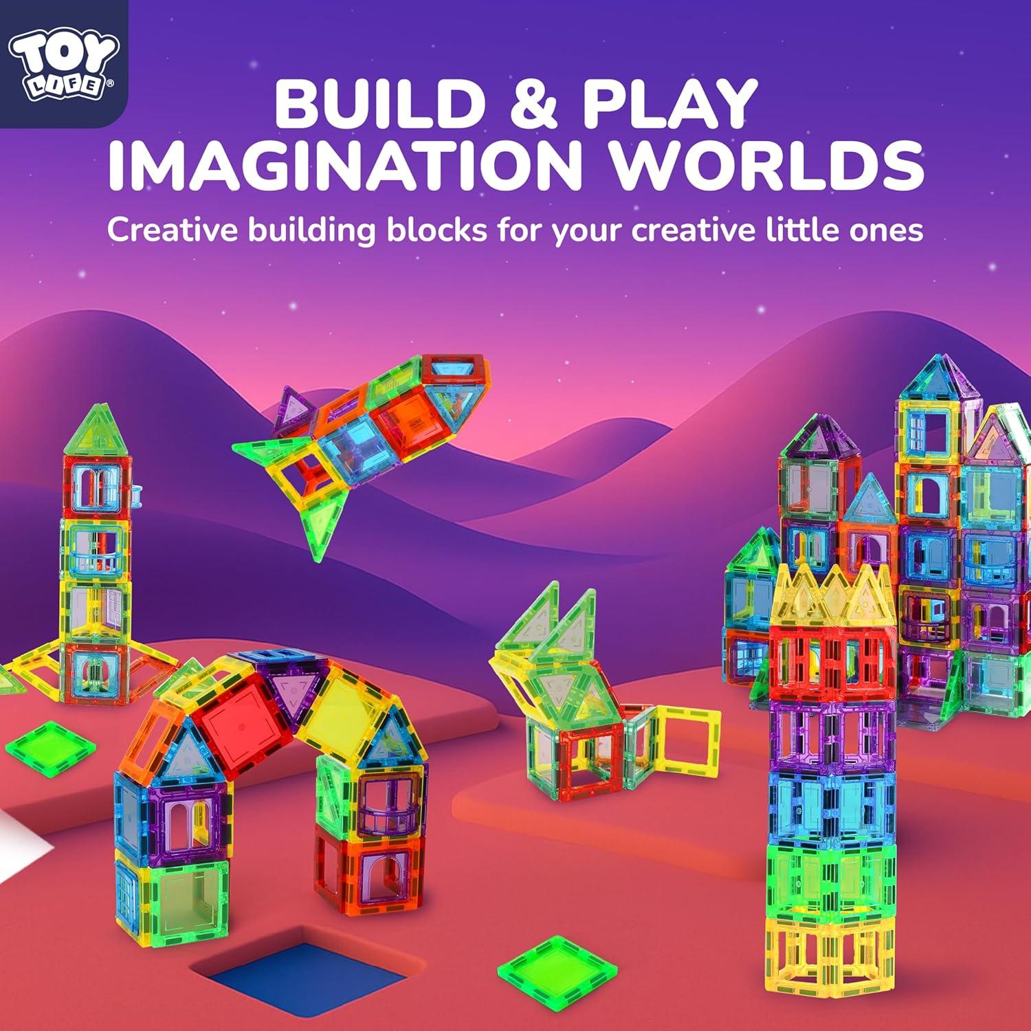 Azulejos Magnéticos TOY Life 45 Pcs Juguete Educativo 1-8 Años