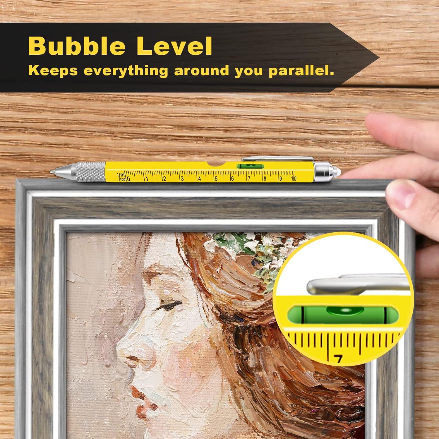 Bolígrafo Multiherramienta 9 en 1 KEZKALS Amarillo